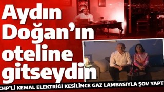 CHP'li Kemal Kılıçdaroğlu elektriği kesilen evinde gaz lambası eşliğinde canlı yayın yaptı