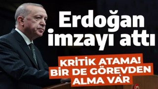 Cumhurbaşkanı Erdoğan'ın imzasıyla Resmi Gazete'de! Birçok kurumda atamalar gerçekleşti