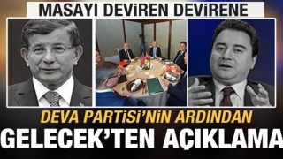 Deva'nın ardından Gelecek Partisi'nden de seçim kararı