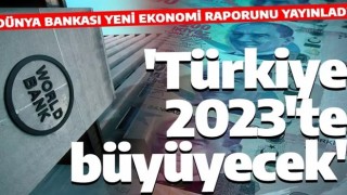 Dünya Bankası Türkiye'nin ekonomik büyüme tahmininde revizyona gitti! 2023 büyüme tahmini artırıldı