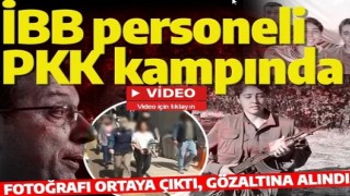 İBB çalışanının terör kampında keleşli fotoğrafı ortaya çıktı!