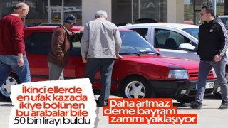 İkinci el otomobil pazarında fiyat artışı sürüyor