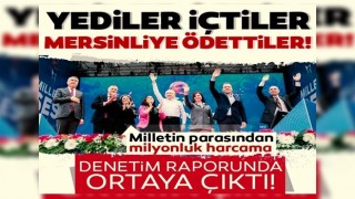 Kılıçdaroğlu seçim masraflarını Mersinliye ödetti! Milyonluk harcama denetim raporunda