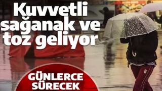 Meteoroloji'den son dakika uyarısı! İstanbul'a kuvvetli sağanak ve toz geliyor