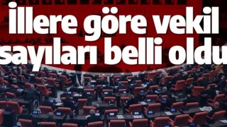 Resmi Gazetede yayımlandı! İllere göre milletvekilleri dağılımı belli oldu