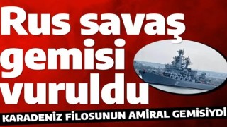 Rusya'dan, Ukrayna'nın vurduğunu açıkladığı Moskova gemisi hakkında açıklama!