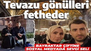 Selçuk Bayraktar ve eşi Sümeyye Erdoğan Bayraktar'a sevgi seli