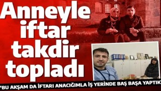 Selçuk Bayraktar'ın annesiyle iş yerinde baş başa iftar yapması halkın takdirini topladı