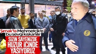 Şırnaklı vatandaşlardan Hulusi Akar'a 'vatan nöbeti' teşekkürü