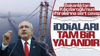 Ulaştırma Bakanlığı’ndan Kılıçdaroğlu’nun sözlerine yalanlama! Madde madde açıkladılar...