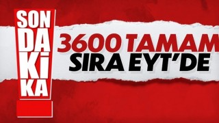 3600 ek gösterge çalışması tamamlandı