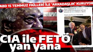 ABD göstere göstere teröre destek vermeye devam ediyor! CIA direktörü FETÖ'cü Kanter ile yan yana