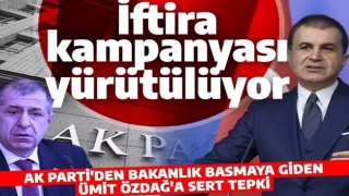 AK Parti'den Bakan Soylu'ya destek! 'İftira kampanyaları açık provokasyondur'