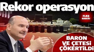 Büyük operasyon: İran uyruklu baron ve çetesi çökertildi