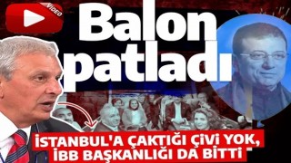 Can Ataklı'dan İmamoğlu'na: Balon patladı. Senin artık cumhurbaşkanlığı hayalin bitti