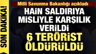 Gaziantep'te Köprübaşı Hudut Karakolu'na havanlı saldırı | 1 Şehidimiz var