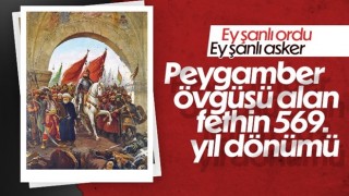 İstanbul'un fethinin 569. yıl dönümü kutlanıyor