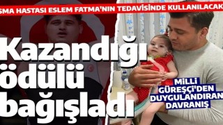 Rıza Kayaalp'ten örnek davranış! Söz verdiği gibi ödülü bağışladı