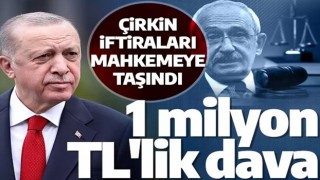 Son dakika: Cumhurbaşkanı Erdoğan'dan Kılıçdaroğlu'na 1 milyon liralık tazminat davası