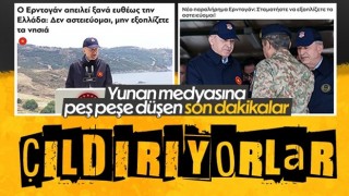 Cumhurbaşkanı Erdoğan'ın uyarısı Yunan medyasında