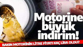 Motorine büyük indirim geldi! Bakın motorinin litre fiyatı kaç lira oldu