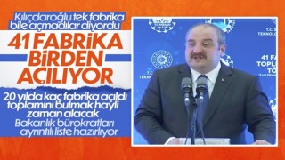 Mustafa Varank, Aksaray'da 41 fabrikanın açılışını yaptı