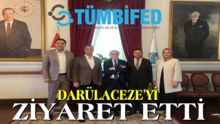 TÜMBİFED Darülaceze yi ziyaret etti