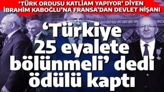 'Türkiye 20-25 eyalete ayrılmalı' diyen CHP'liye Fransızlar üstün hizmet madalyası verdi! Tören sırasında Türk topçuları Suriye'de Lafarge'ı bombalıyordu