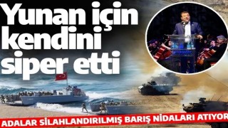 Yunanistan Adaları silahlandırırken İmamoğlu: Kardeşlik türküleri söyleyelim