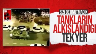 15 Temmuz'da Bağdat Caddesi'nde darbecilerin alkışlandığı görüntüler