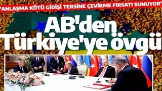 AB'den Türkiye'ye tahıl koridoru övgüsü: Anlaşma olumsuz gidişatı tersine çevirecek