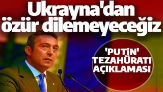 Ali Koç'tan flaş 'Putin' açıklaması: Ukrayna'dan özür dilemeyeceğiz