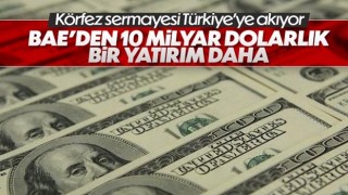 BAE'den Türkiye'ye 10 milyar dolarlık yatırım bütçesi