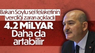 Bakan Soylu: Selin bilançosu 4,2 milyar TL