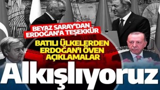 Batılı ülkelerden tahıl krizi anlaşması hakkında ilk yorum: Alkışlıyoruz