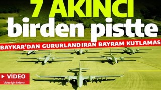 Bayraktar AKINCI'ların çekiminden kareler