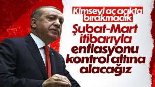 Cumhurbaşkanı Erdoğan'dan 'enflasyon' mesajı