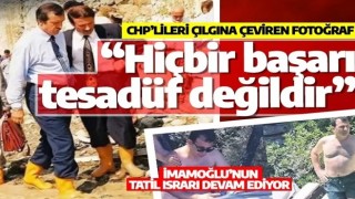 Cumhurbaşkanı Erdoğan'ın çizmeli fotoğrafı CHP'lileri çılgına çevirdi! İmamoğlu tatilde