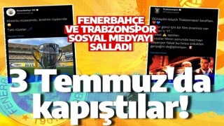 Fenerbahçe ve Trabzonspor 3 Temmuz için kapıştı! Hırsızlık suçlaması yapıldı