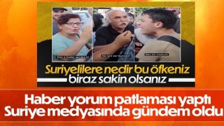 Mültecilere öfke kusulan sokak röportajı Suriye gündeminde