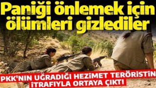 Operasyonda yakalanan terörist PKK'nın hezimetini anlattı! 'Panik ve dağılmayı önlemek için ölümleri gizlediler'