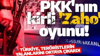 PKK'nın kirli 'Zaho' oyunu! Türkiye, teröristlerin yalanlarını ortaya çıkardı