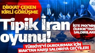 Tipik İran oyunu! Türkiye'yi durdurmak için Irak'tan karşı saldırıya geçtiler!