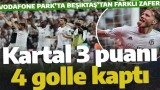 Beşiktaş evinde Fatih Karagümrük'ü rahat yendi