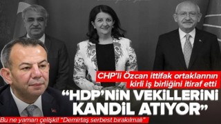 CHP'li Tanju Özcan HDP'nin PKK ile bağını itiraf edip Demirtaş'a özgürlük istedi .