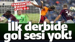 Dev derbide kazanan yok! Trabzonspor ve Galatasaray'dan sessiz duello