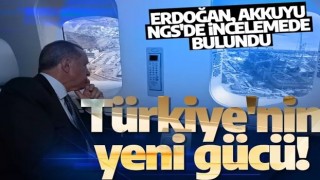 Erdoğan Akkuyu Nükleer Enerji Santrali'nde! İncelemelerde bulundu