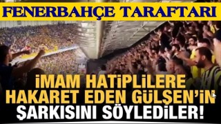 Fenerbahçeli bir grup taraftardan Gülşen'e destek skandalı!