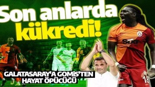 Galatasaray son anlarda kükredi! Gomis'ten bir hayat öpücüğü daha