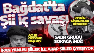 Irak'taki büyük kaos iç savaşa dönüşüyor! Sokaklar kana bulandı